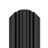 Штакетник МП TRAPEZE 9005 черный 0,45мм 