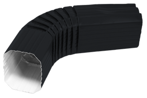 Колено прямоугольное Vortex RAL 7024 Серый графит